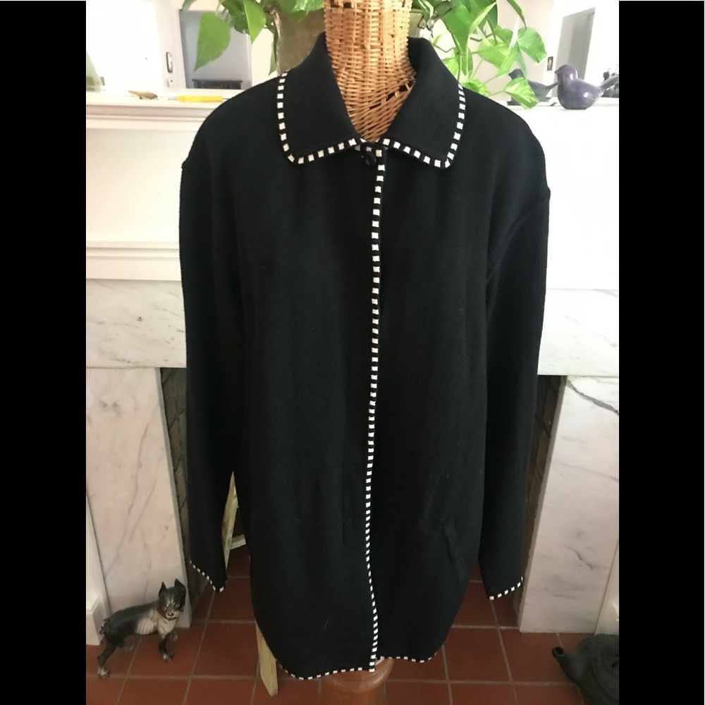 Escada Margaretha Ley Vintage Oversize Cardigan Sweater